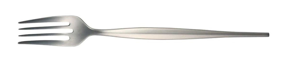 Natura Satin (Stainless) Individual Salad Fork by Vietri-1