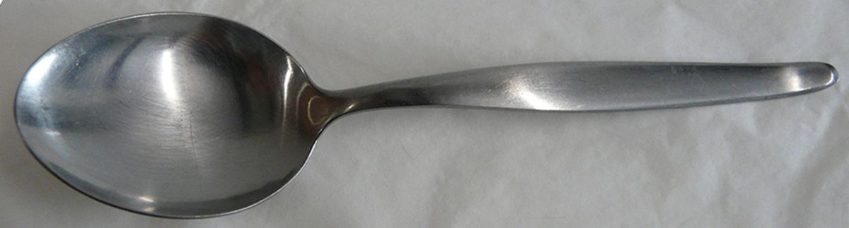 W8S1 (Stainless) Place/Oval Soup Spoon by Wilhelm Seibel-1