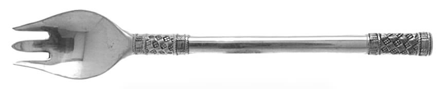 Aegean Weave (Sterling, 1970) Ice Cream Fork HC by Wallace Silver-1