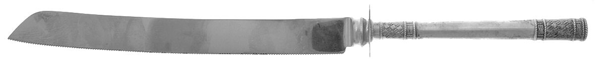 Aegean Weave (Sterling, 1970) Cake Slicer with Stainless Blade by Wallace Silver-1