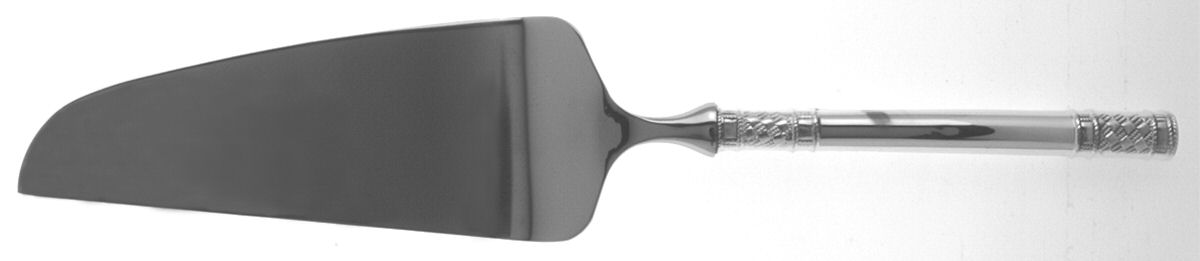 Aegean Weave (Sterling, 1970) Pie & Cake Server with Stainless Blade by Wallace Silver-1