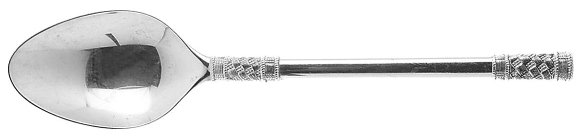 Aegean Weave (Sterling, 1970) Tablespoon (Serving Spoon) by Wallace Silver-1
