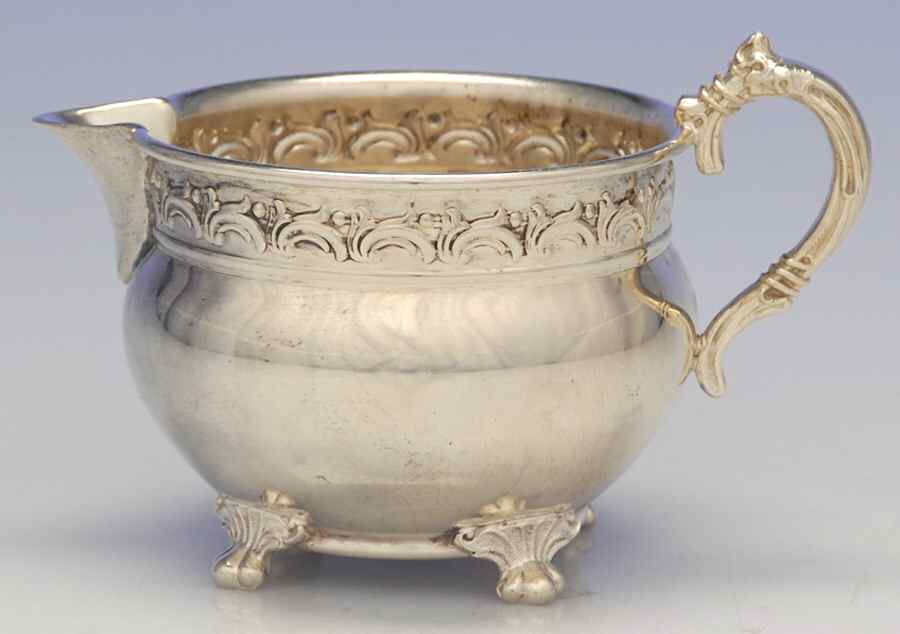 Avalon (Silverplate, Hollowware) Silverplate Mini Creamer by Wallace Silver-1