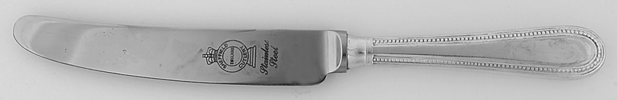 Bead (Silverplate) New French Hollow Knife by Wallace Silver-1