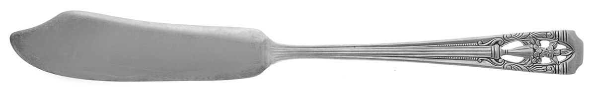 Classic Filigree (Silverplate, 1937) Flat Handle Master Butter Knife by Wallace Silver-1