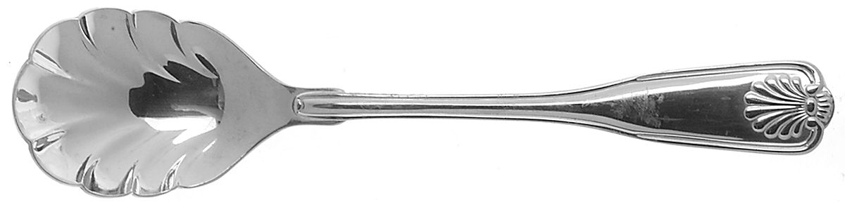 Coquille (Stainless) Sugar Shell Spoon by Wallace Silver-1