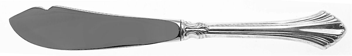French Regency (Sterling, 1986) Hollow Handle Master Butter Knife by Wallace Silver-1