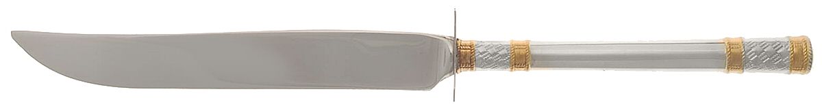 Golden Aegean Weave (Sterling, 1971) Small Steak Carving Knife with Stainless Blade by Wallace Silver-1