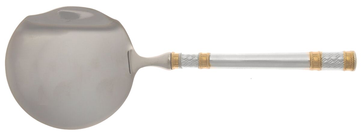 Golden Aegean Weave (Sterling, 1971) Cranberry Server with Stainless Bowl by Wallace Silver-1