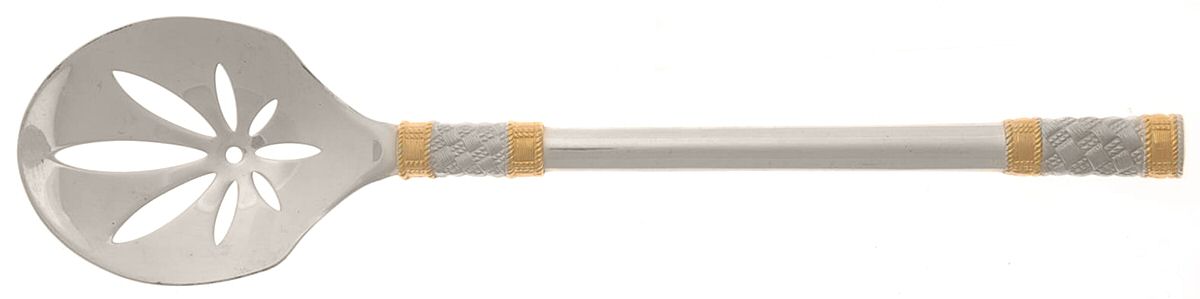Golden Aegean Weave (Sterling, 1971) Solid Bon Bon Spoon by Wallace Silver-1