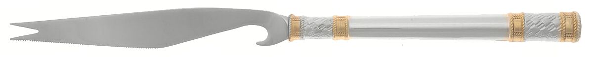 Golden Aegean Weave (Sterling, 1971) Hollow Handle Bar Knife by Wallace Silver-1