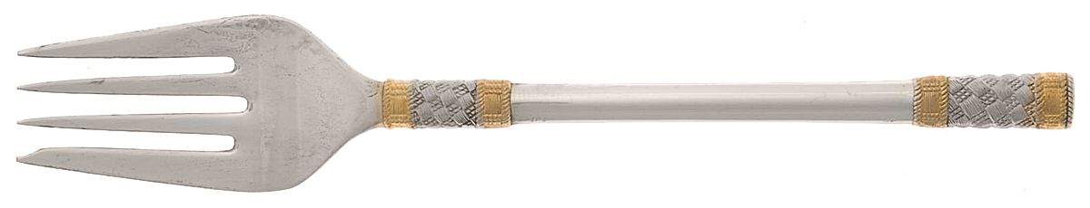 Golden Aegean Weave (Sterling, 1971) Individual Salad Fork by Wallace Silver-1