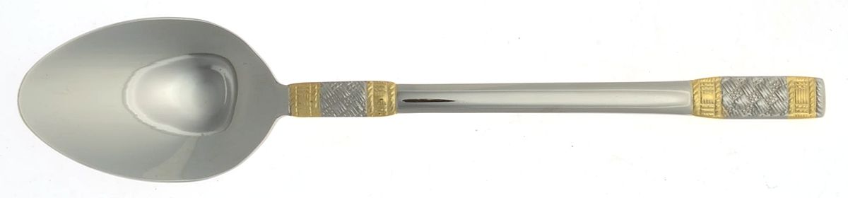 Golden Corsica (Stainless, Gold Accent) Teaspoon by Wallace Silver-1