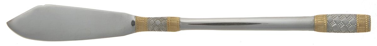 Golden Corsica (Stainless, Gold Accent) Flat Handle Master Butter Knife by Wallace Silver-1