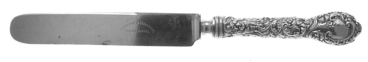 Louvre (Sterling, 1893) Old French Hollow Knife with Bolster by Wallace Silver-1