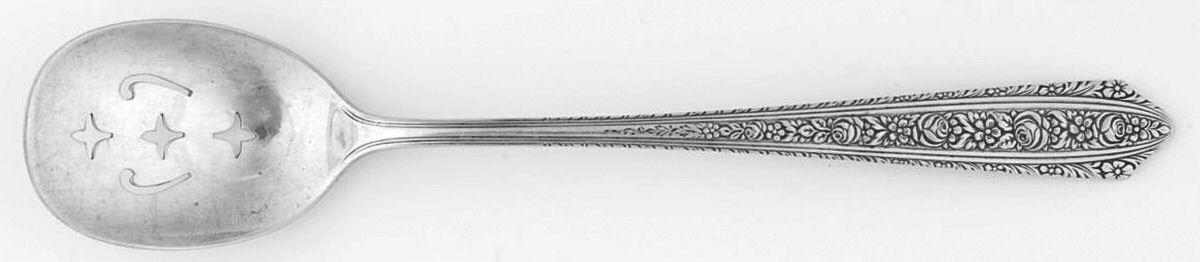 Normandie (Sterling, 1933) Relish Spoon by Wallace Silver-1