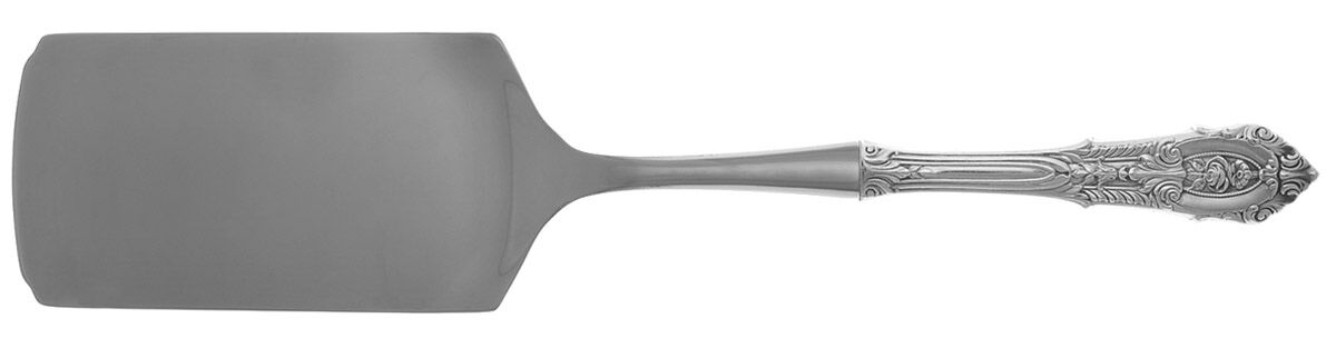 Rose Point (Sterling, 1934, No Monograms) Lasagna Server with Stainless Blade HC by Wallace Silver-1