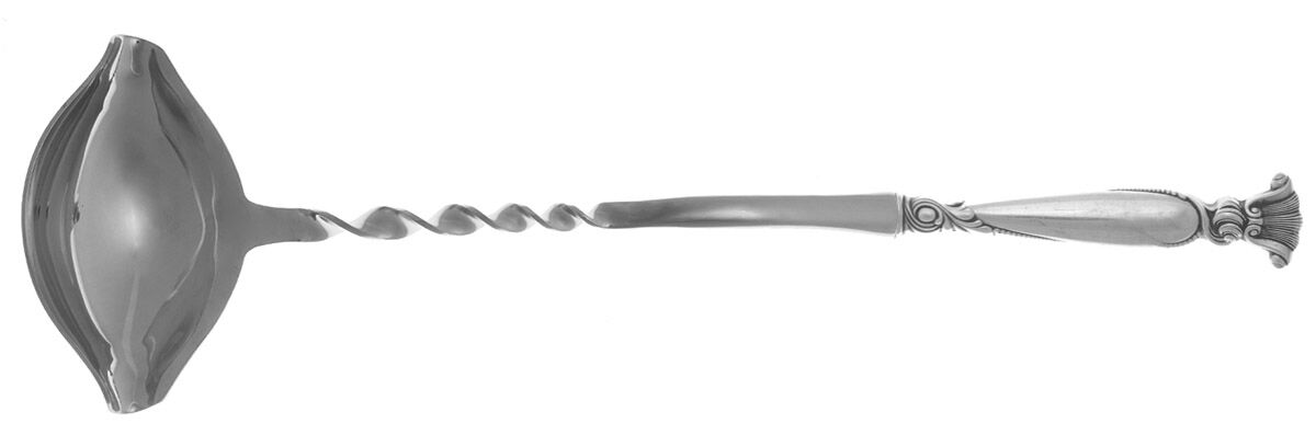 Romance of The Sea (Sterling, 1950) Punch Ladle with Stainless Bowl HC by Wallace Silver-1