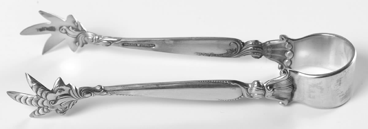 Romance of The Sea (Sterling, 1950) Sugar Tongs by Wallace Silver-1
