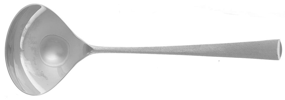 Royal Satin (Sterling, 1965) Solid Gravy Ladle by Wallace Silver-1