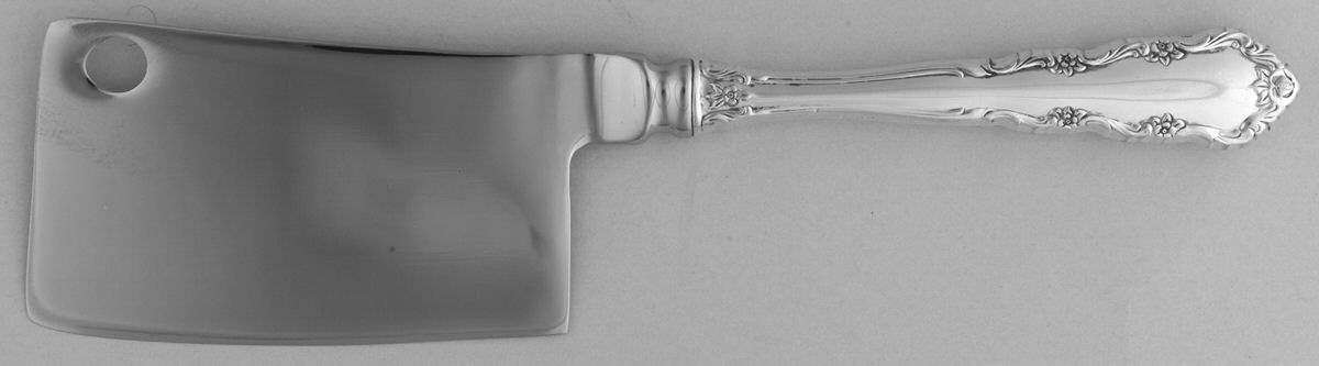 Shenandoah (Sterling, 1966) Cheese Cleaver with Stainless Blade by Wallace Silver-1