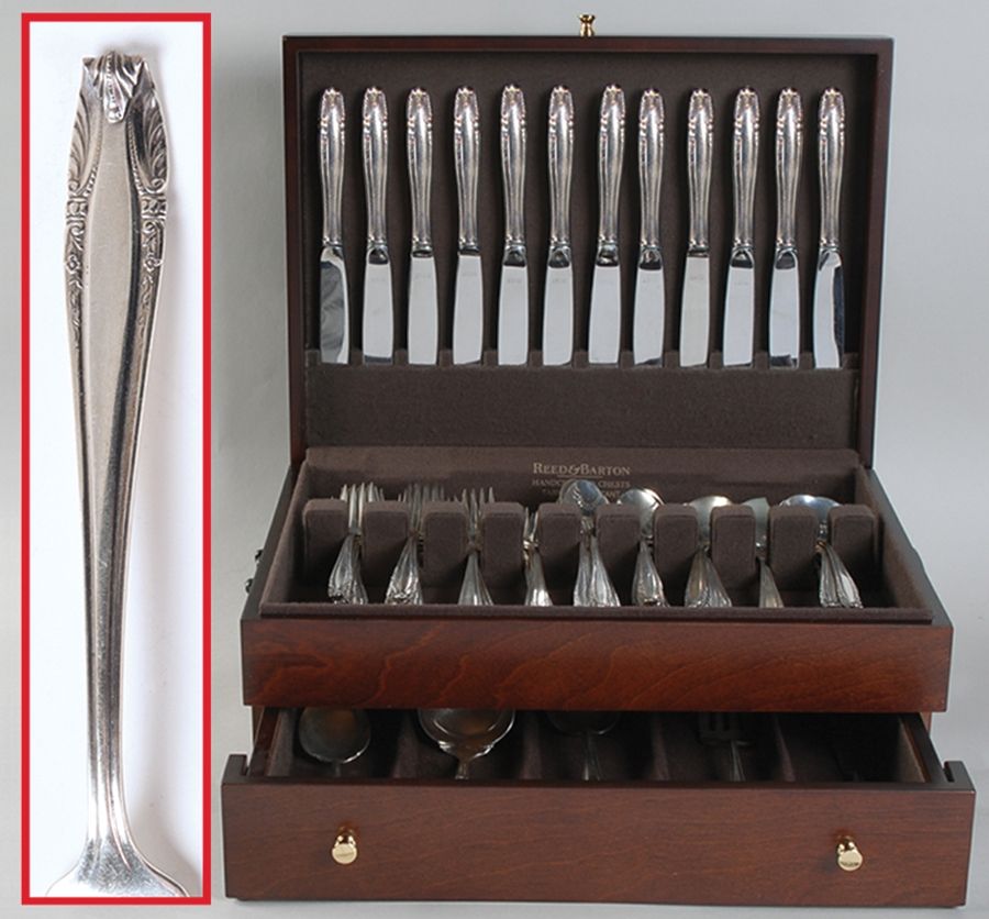 Stradivari (Sterling, 1937, No Monograms) 104 Piece Set by Wallace Silver-1