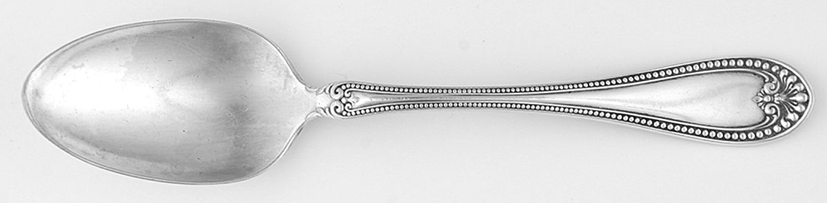 Stuart (Silverplate, 1899) Place/Oval Soup Spoon by Wallace Silver-1