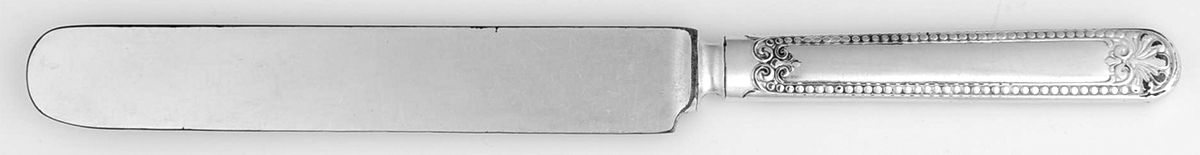 Stuart (Silverplate, 1899) Blunt Solid Knife by Wallace Silver-1