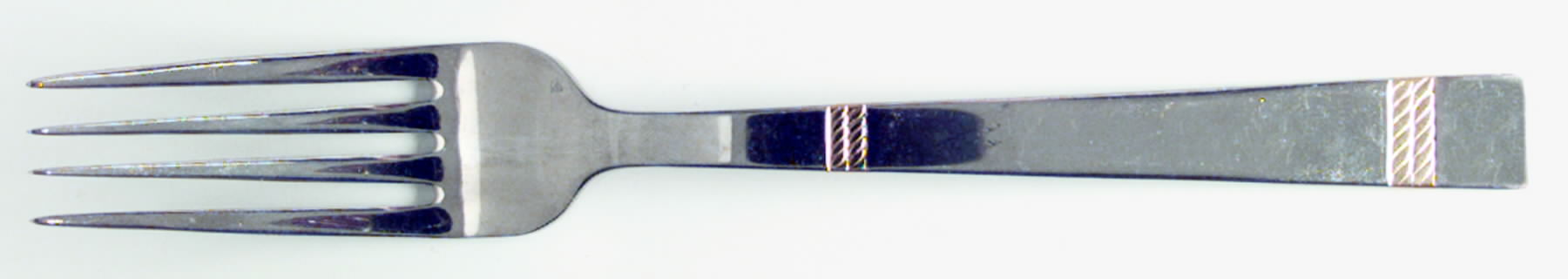 Gold Laredo (Stainless, Gold Acct) Fork by Wallace Silver-1