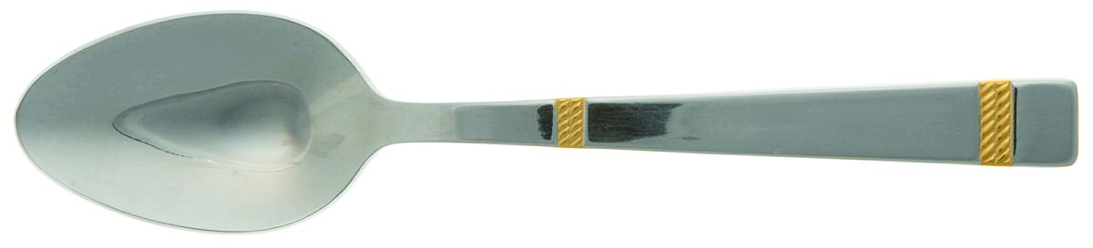 Gold Laredo (Stainless, Gold Acct) Teaspoon by Wallace Silver-1