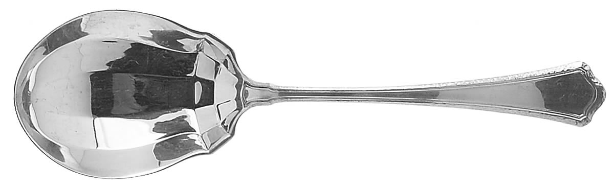 Washington-Hammered (Sterling) Preserve Spoon by Wallace Silver-1