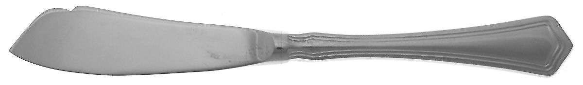 Weatherly (Stainless) Hollow Handle Master Butter Knife by Wallace Silver-1