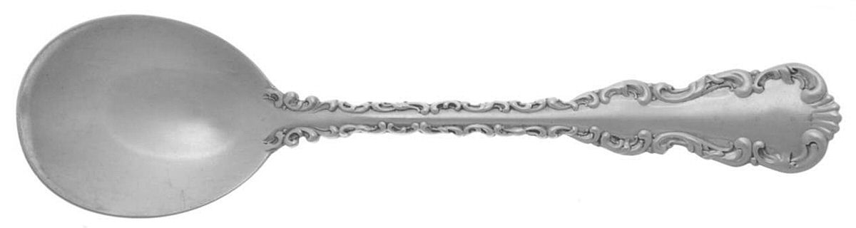Louis XV (Sterling, 1891) Small Short Handle Chocolate Spoon by Whiting Manf Co-1