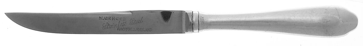 English Antique (Sterling, 1929) Individual Fruit Knife with Stainless Blade by Weidlich Silver-1