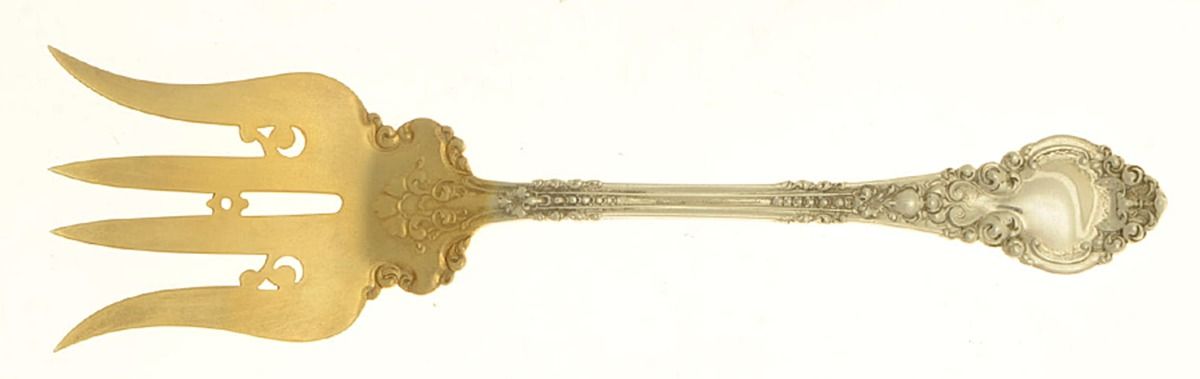 Athenia (Sterling, 1890) Small Chipped Beef Fork by Wendell-1