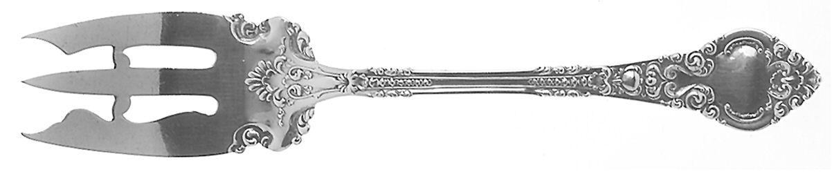 Athenia (Sterling, 1890) Individual Pie Fork by Wendell-1