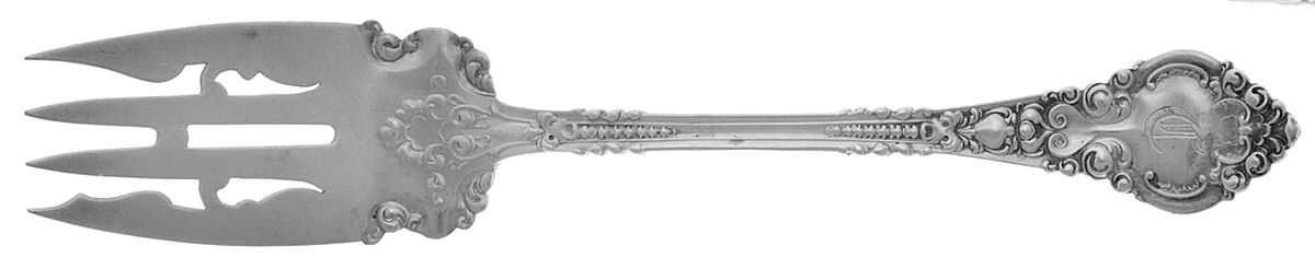 Athenia (Sterling, 1890) Fork-Pastry by Wendell-1