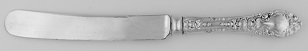 Athenia (Sterling, 1890) Old French Hollow Knife with Bolster by Wendell-1