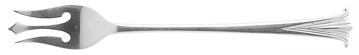English Onslow (Sterling) Cocktail/Seafood Fork by Worcester-1