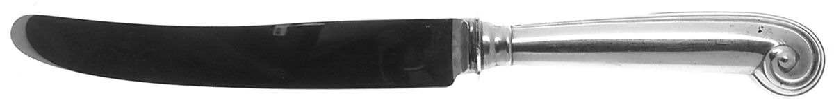English Onslow (Sterling) New French Hollow Pistol Knife by Worcester-1