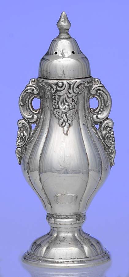 Baroque (Silverplate, Hollowware, Older) Salt Shaker by Wallace Silver-1