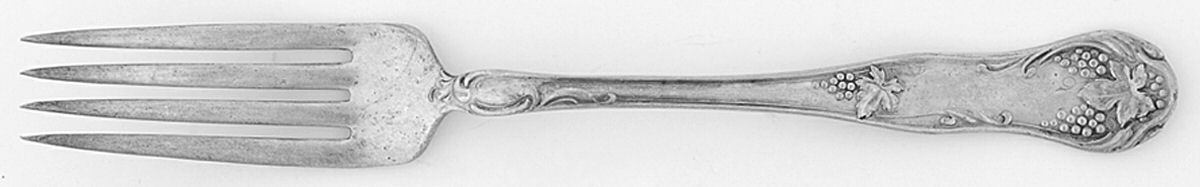 Grape (Silverplate, 1910) Fork by W Silver Plate-1