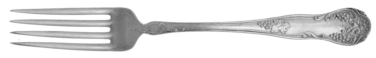 Grape (Silverplate, 1910) Fork by W Silver Plate-1