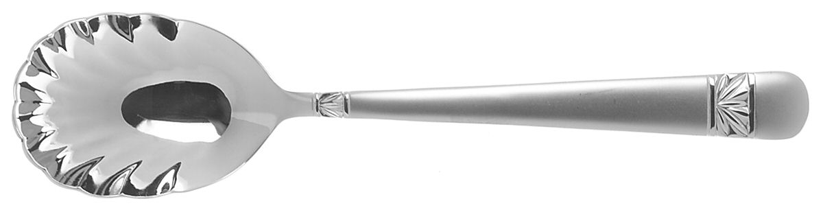 Wicklow-Matte (Stainless) Sugar Shell Spoon by Waterford-1