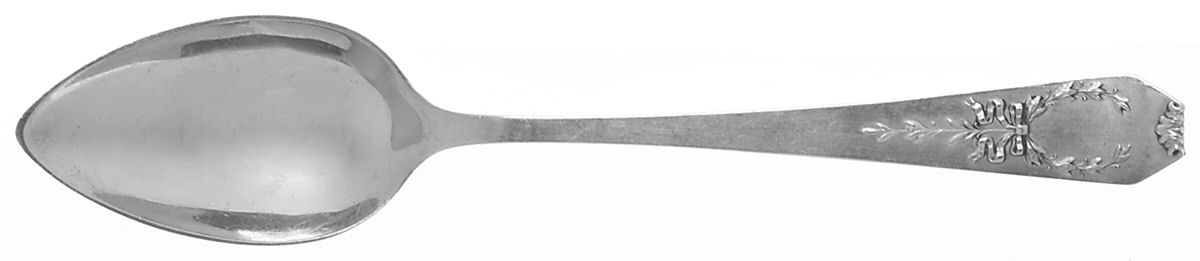 Madam Jumel (Sterling, 1908, Monograms) Teaspoon by Whiting Manf Co-1