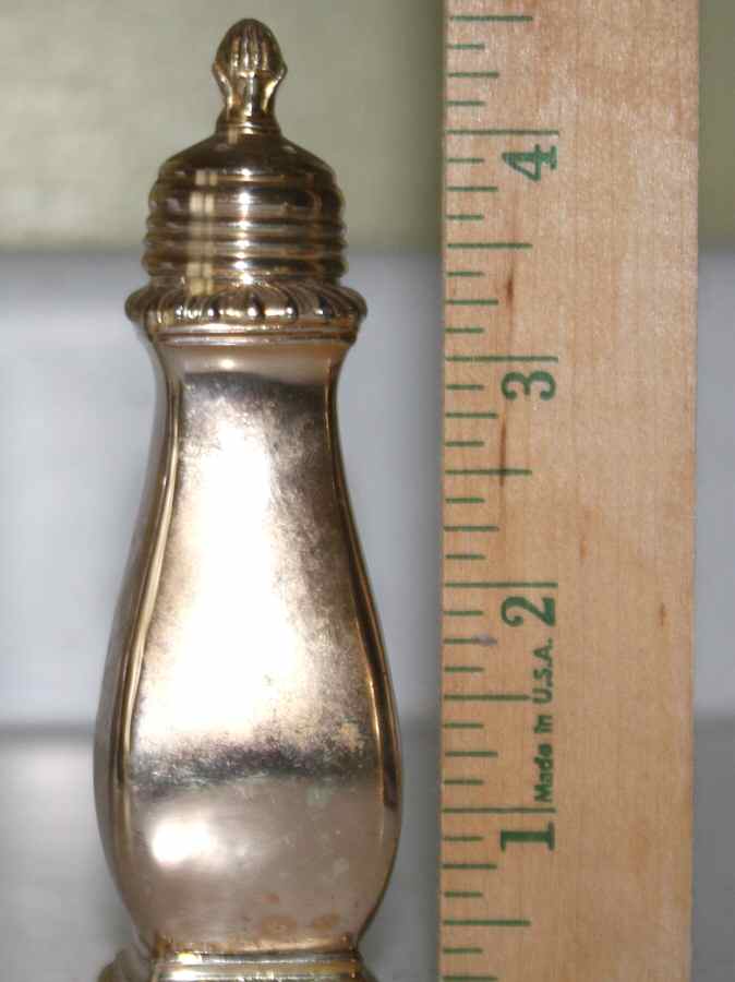 Kings Court (Silverplate, Hollowware) Salt Shaker by W & S Blackington Co-1