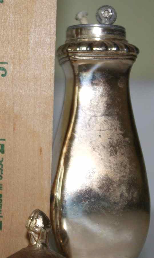 Kings Court (Silverplate, Hollowware) Silverplate Table Lighter by W & S Blackington Co-1