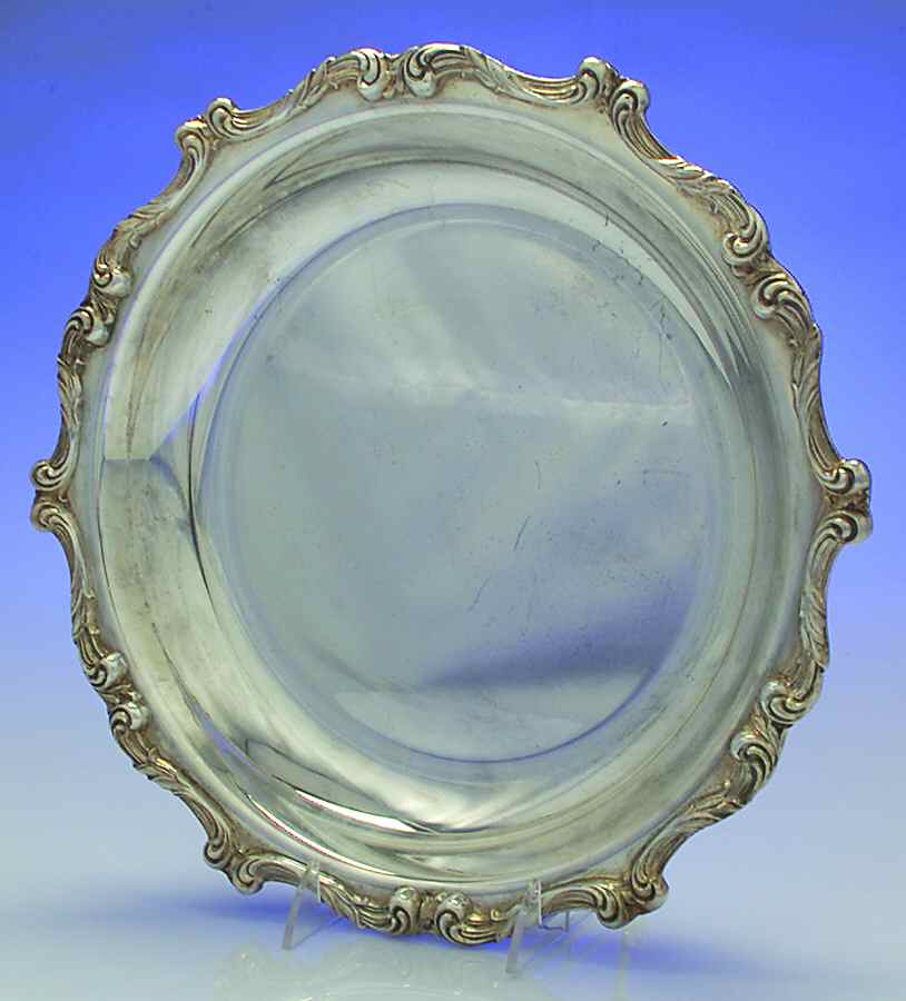 La Reine (Silverplate, Hollowware) 13" Silverplate Buffet Dish/Tray by Wallace Silver-1