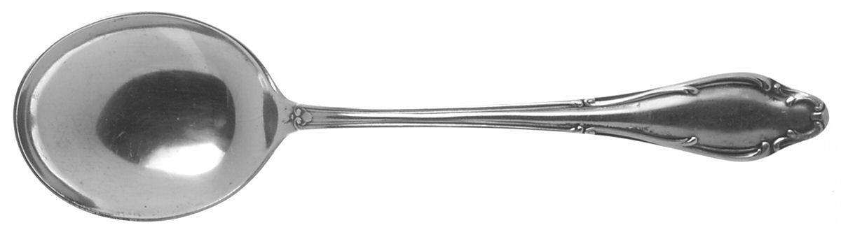 WLN4 (Silverplate) Solid Serving Spoon by Wellner (Germany)-1