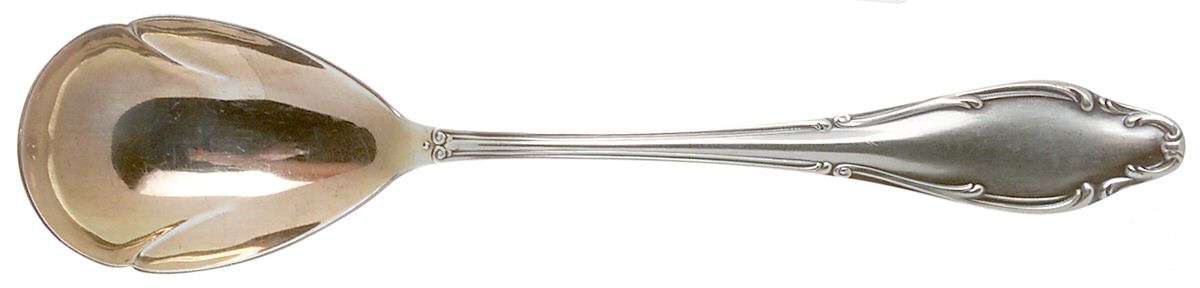 WLN4 (Silverplate) Preserve Spoon by Wellner (Germany)-1
